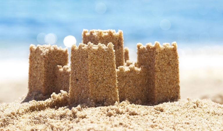 Fun Beach Games With Toys And Floats