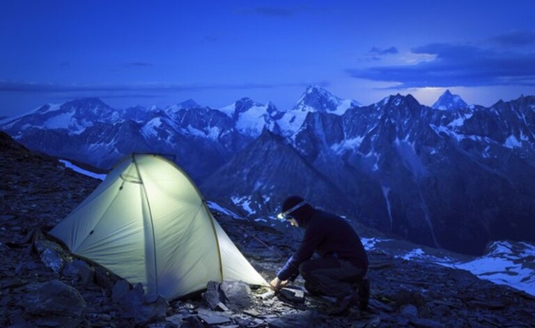 How To Stake Down A Tent Securely In Deep Snow?